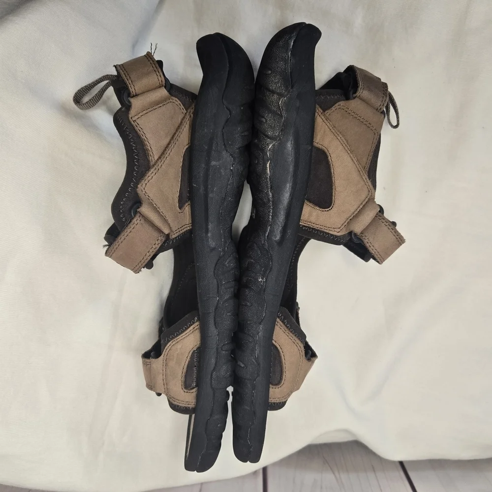 Teva Ketavi Brown And Black Men's Sandals Size 10